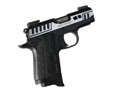 Kimber Micro9 Rapide Scorpius Black / Stainless 9mm 3.15" Barrel 7 Rds - $779.99 ($19.99 S/H on Firearms / $15.99 Flat Rate S/H on ammo)