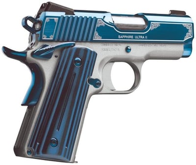 Kimber Sapphire Ultra II 45 ACP 3" 7-rds with Night Sights - $1399