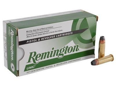 Remington UMC 38Spl +P 125gr JHP - $34.19 (Free S/H over $49 + Get 2% back from your order in OP Bucks)