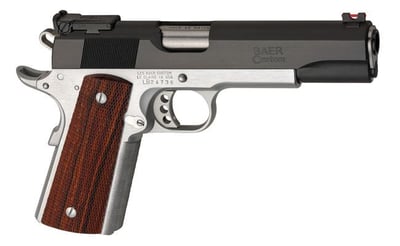 Les Baer Custom LBP429/BOSS 1911 BOSS 429 .45 ACP 5in 8rd Chrome/Black - $1950.00 (Free S/H on Firearms)