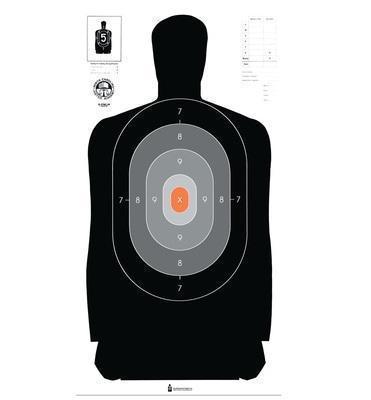 Law Enforcement Silhouette B-27 Targets, 50 Pack - $26.99 (Buyer’s Club price shown - all club orders over $49 ship FREE)