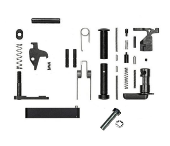 AR15 Lower Parts Kit without Hammer Trigger and Grip - $24.99 - Free Shipping