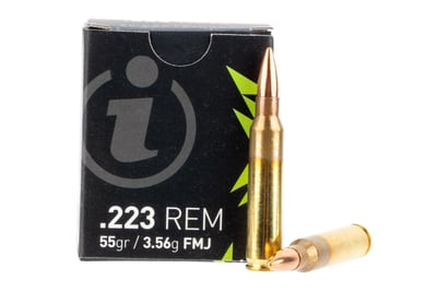 Igman Ammunition .223 Remington 55gr FMJ - Box of 20 - $10.08