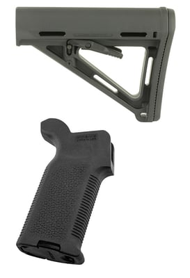 Magpul MOE K2 Grip and Carbine Stock Combo – MAG400+MAG522 - Different Colors - $59.48