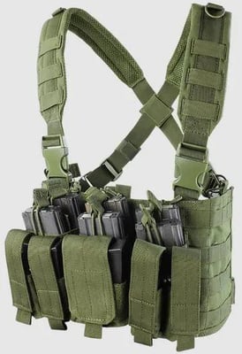 Condor Recon Chest Rig - Olive Drab - $36.99