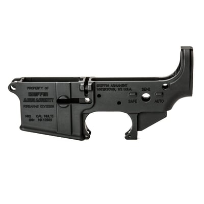 BOGO FREE - Griffin Armament MK1 AR-15 Stripped Lower Receivers - 2 For $92.61 with code "TOPSHOT15" 