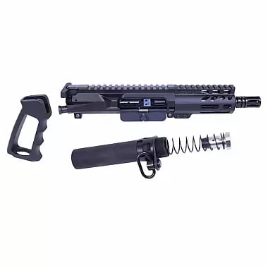 AR-15 7.62x39 5" Complete Micro Pistol Kit - NO LOWER 