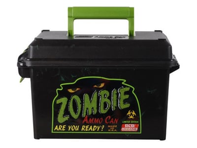 MTM Limited Edition Zombie 50 Caliber Ammo Can Waterproof Stackable AC50Z - $8.98