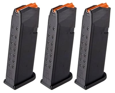 Magazine 9mm Luger 17rd for Glock 17/34 Gen5 3 Black 3-Pack - $54.99 