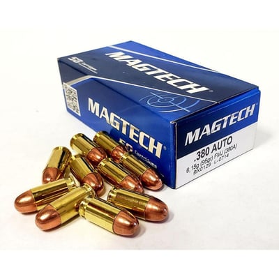 Magtech 380 ACP 95-Gr. FMJ 1000 Rounds - $379