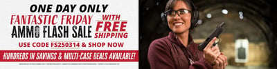 Flash SALE on Select Ammo + Free Shipping w/code "FS250314" @ Natchez Shooting & Outdoors