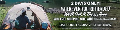 Free Shipping over $99.99 with coupon code "FS250512" @ Natchez Shooting & Outdoors