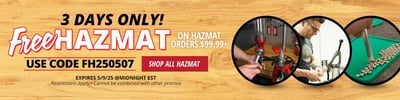 No HAZMAT Fee over $99.99 with coupon code "FH250507" @ Natchez Shooting & Outdoors