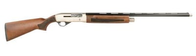 McCoy MC12W 12 Gauge 28" 4rd Semi-Auto Shotgun, Walnut/Nickel - ASH12W - $159.99 