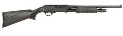  McCoy Pump 18.5" 12ga 4rd Shotgun, Black - $99.99 