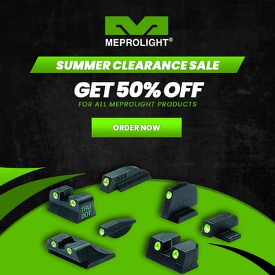 Summer Clearance Sale Get 50% OFF For All Meprolight products Order Now - $50