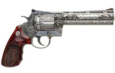 COLT Anaconda Grizzly 44 Rem Mag 6" 6rd Engraved Stainless w/ Wood Scroll Grizzly Grips - $1158.79 + Free Shipping 