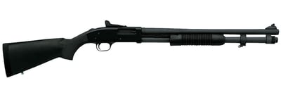 Mossberg 590A1 Pump 12 Ga 20" HB 3" GRS 8-Rds Black Synthetic Stock Black - $669.99 + Free Shipping 