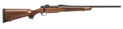 Mossberg Patriot Bolt 270 Win 22" 5Rd Walnut Stock Blued - $399.99 