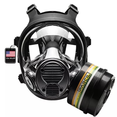 BOGO - NB-100 Tactical Respirator Mask - Full Face Respirator with 40mm N-B-1 Defense Filter - $239.97 ($119.98 each!) + FREE Shipping