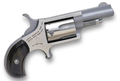 North American Arms Mini Revolver .22LR 1.625-inch Fixed Sights 5SH - $213.99 ($9.99 S/H on Firearms / $12.99 Flat Rate S/H on ammo)