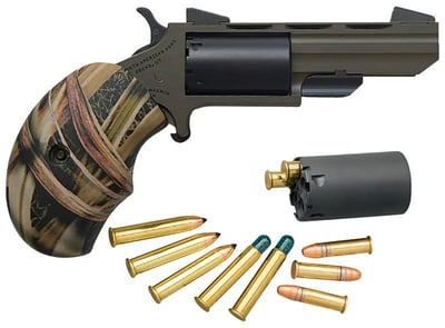 North American Arms Huntsman OD Green .22 LR / .22 Mag 2" Barrel 5-Rounds - $340.99 
