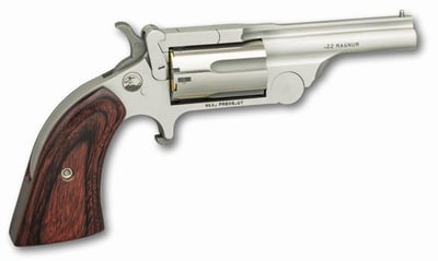 North American Arms Ranger II Stainless .22 Mag 2.5" Barrel 5-Rounds - $466.95 