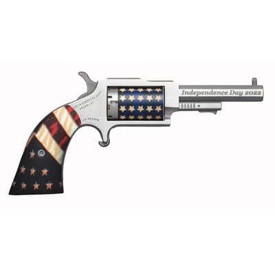 North American Arms The Sheriff Silver .22 LR 2.5" Barrel 5-Rounds Independence Day 2022 - $256.74