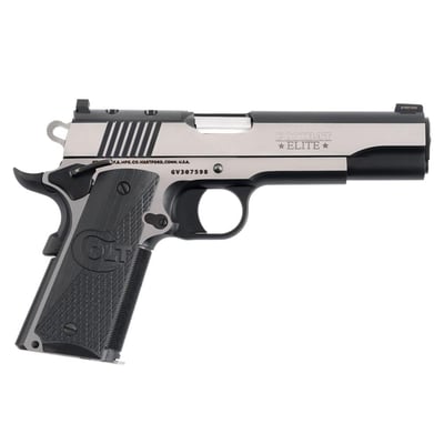 Colt 1911 Combat Elite Government 9mm 5" Bbl Series 80 Tritium Night Sights OR 9+1 Cap G10 Scallop/Checkered Grip Two Tone Pistol O1072CE-OR - $1299.99 (FREE Shipping over $250, Firearms $13.95 Flat S/H)