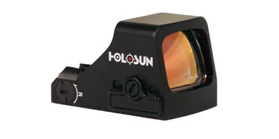 Holosun 407K-X2 Pistol Red Dot, 6 MOA Dot Black, with Shake Awake - $224.99 