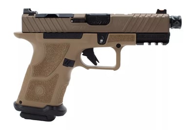 Zev Technologies OZ9C Compact 9mm Pistol Threaded Barrel FDE - $1519.37