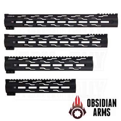 Obsidian Arms AR15 MLOK Handguards - $133 starting price