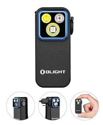 Oclip Pro Clip on Flashlight with Floodlight Spotlight and Red Light - $35.99 w/code "GUNDEALS" (Free S/H over $49)