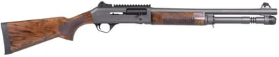 PANZER ARMS M4 Tactical ARGO 12 Gauge 3" 18.5" 5+1 Semi-Auto Shotgun - Walnut Disruptive Grey - $505.99 (Free S/H on Firearms)