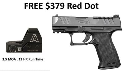 Walther Arms PDP F-Series Optics Ready 9mm Luger 3.5" Barrel 15+1 - $549 (Click Email For Price) 
