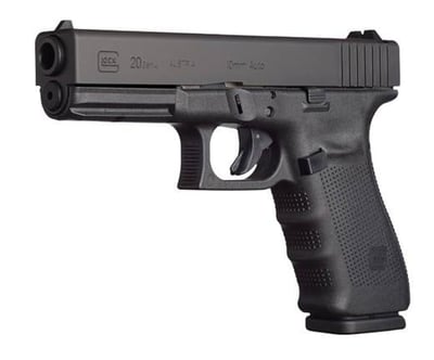 GLOCK G20 G4 10mm 4.6in Black 10rd - $576.30 (Free S/H on Firearms)
