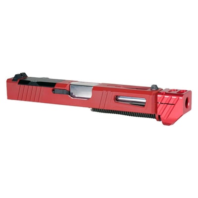 DD 'Pisa V3 w/ Red Compensator' 9mm Complete Slide Kit - Glock 19 Gen 1-3 Compatible - $254.99 (FREE S/H over $120)