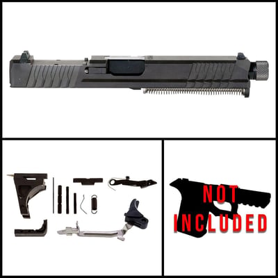 DD 'Obsidian Blade' 9mm Full Pistol Build Kit (Everything Minus Frame) - Glock 17 Gen 1-3 Compatible - $204.99 (FREE S/H over $120)