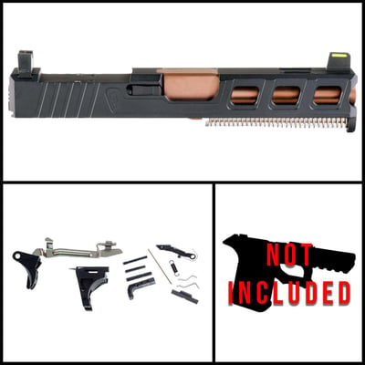 DD 'Platinaire' 9mm Full Pistol Build Kit (Everything Minus Frame) - Glock 19 Gen 1-3 Compatible - $319.99 (FREE S/H over $120)