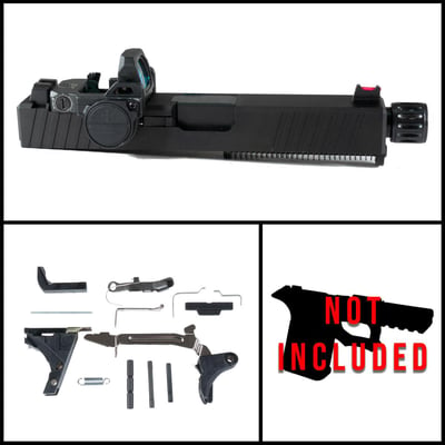 DD 'Arcane Pulse w/Red Dot' 9mm Full Pistol Build Kit (Everything Minus Frame) - Glock 19 Compatible - $309.99 (FREE S/H over $120)