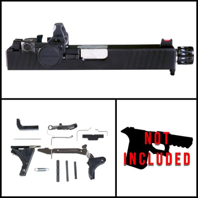 DD 'Zing w/Red Dot' 9mm Full Pistol Build Kit (Everything Minus Frame) - Glock 19 Compatible - $314.99 (FREE S/H over $120)