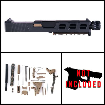 DD 'Mud Flap' 9mm Full Pistol Build Kit (Everything Minus Frame) - Glock 19 Gen 1-3 Compatible - $329.99