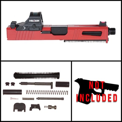 DD 'Florence w/Holosun 407C-X2 Red Dot' 9mm Full Pistol Build Kits (Everything Minus Frame) - Glock 19 Gen 1-3 Compatible - $519.99 (FREE S/H over $120)