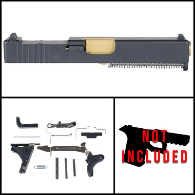DD 'Diving Strake' 9mm Full Pistol Build Kit (Everything Minus Frame) - Glock 19 Gen 1-3 Compatible - $209.99