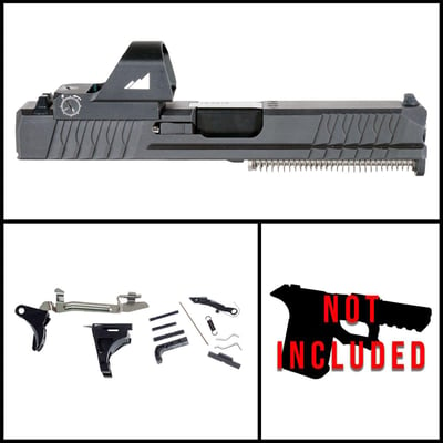 DD 'Rudimentary Ballistics w/ Northtac F12 Red Dot' 9mm Full Gun Kit (Everything Minus Frame) - Glock 19 Gen 1-3 Compatible - $359.99 (FREE S/H over $120)