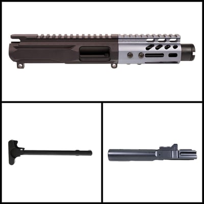 Davidson Defense 'Yiassou' 4.5-inch AR-15 .45 ACP Nitride Pistol Complete Upper Build Kit - $194.99 (FREE S/H over $120)