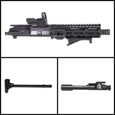 Davidson Defense 'Bugettoi' 7.5" AR-15 .223 Nitride Pistol Complete Upper Build - $284.99 (FREE S/H over $120)