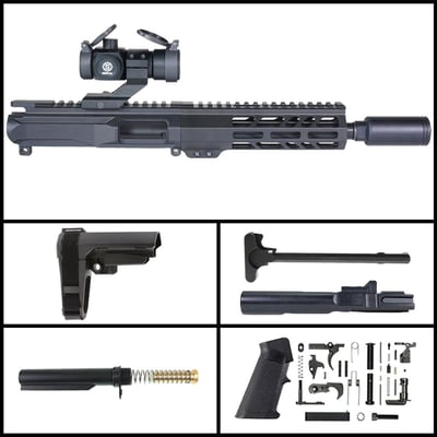 DD 'Boom Stick w/ Shotac Cantilever' 8.5-inch AR-15 10mm Nitride SBA3 Pistol Full Build Kit - $414.99 (FREE S/H over $120)