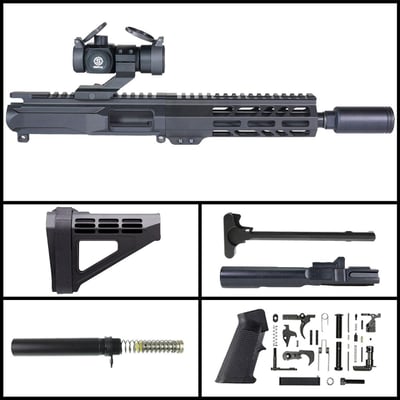 DD 'Boom Stick w/ Shotac Cantilever' 8.5-inch AR-15 10mm Nitride SBM4 Pistol Full Build Kit - $384.99 (FREE S/H over $120)