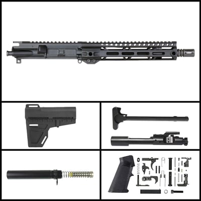 DD '10.5 Mod 1' 10.5" AR-15 .223 Wylde Nitride KAK Pistol Full Build Kit - $324.99 (FREE S/H over $120)